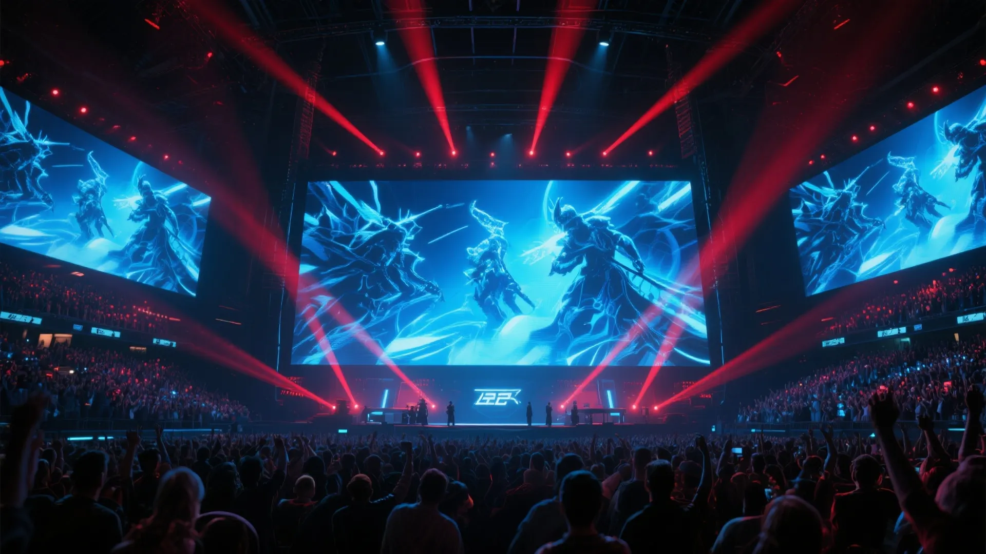 英雄联盟全球总决赛现场盛况