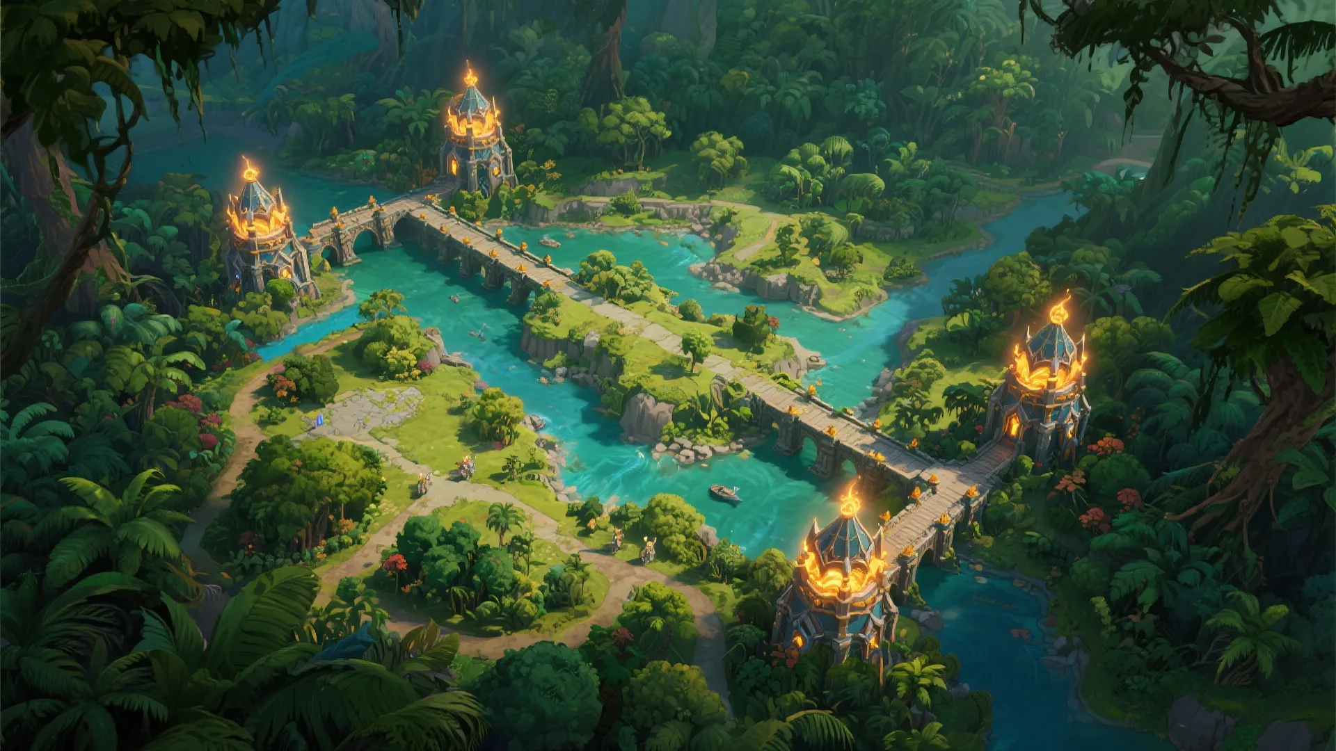 召唤师峡谷地图