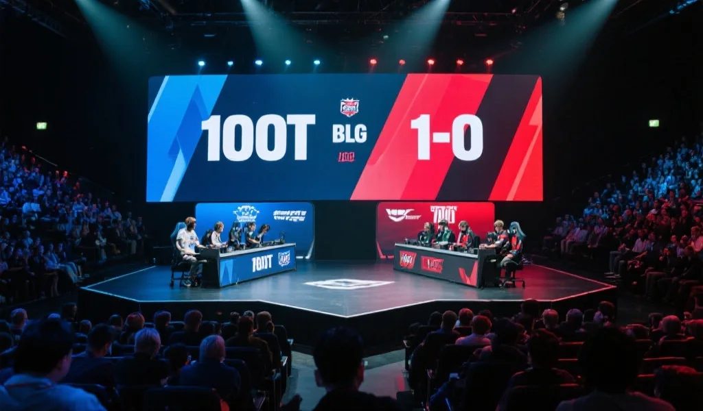 爆冷！100 Thieves 首日 1–0 击败 BLG——北美执行力与目标控场的胜利